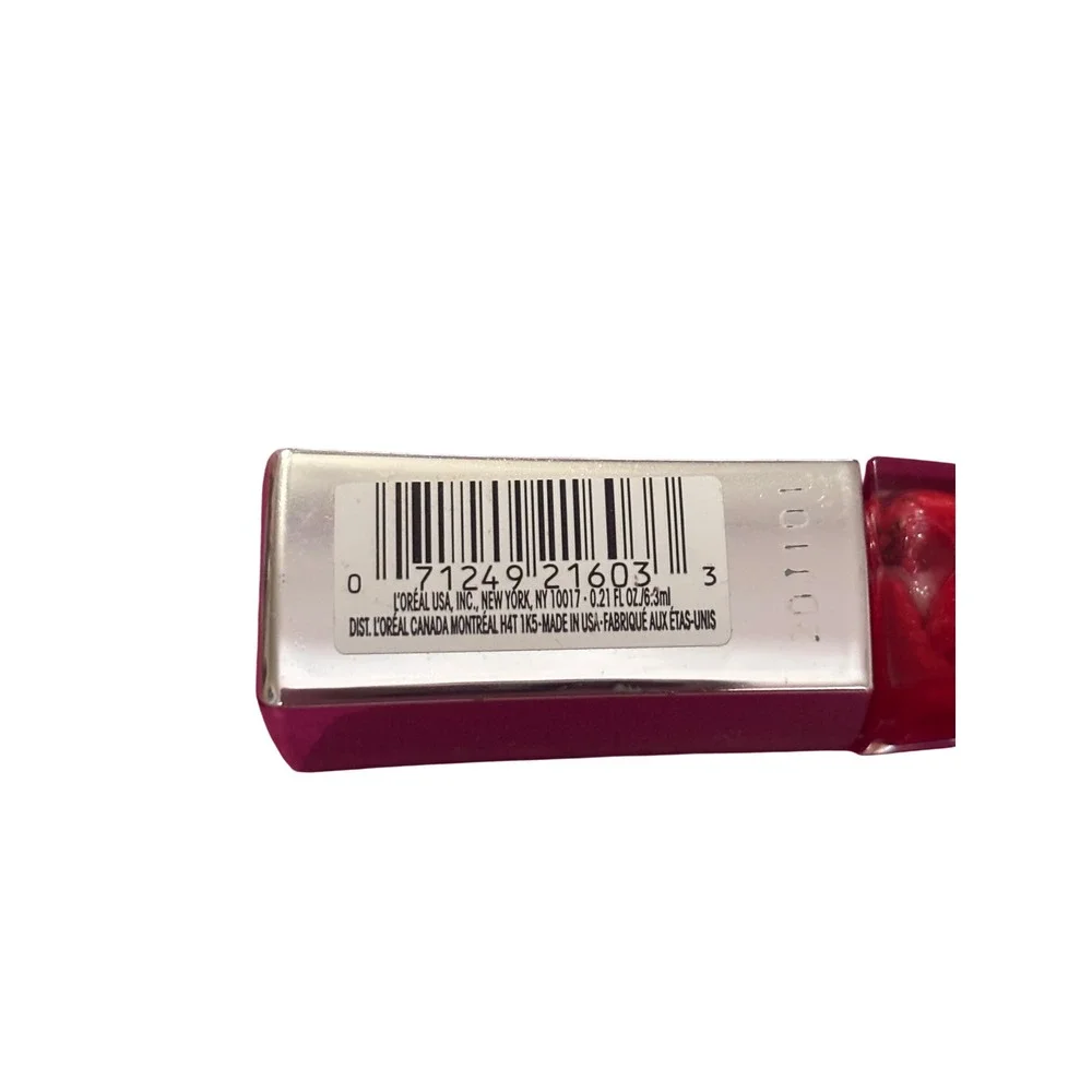 L'Oreal Infallible Le Gloss 0.21oz 340 Cherry Flash Red Shimmer‎ 8HR Lip Gloss